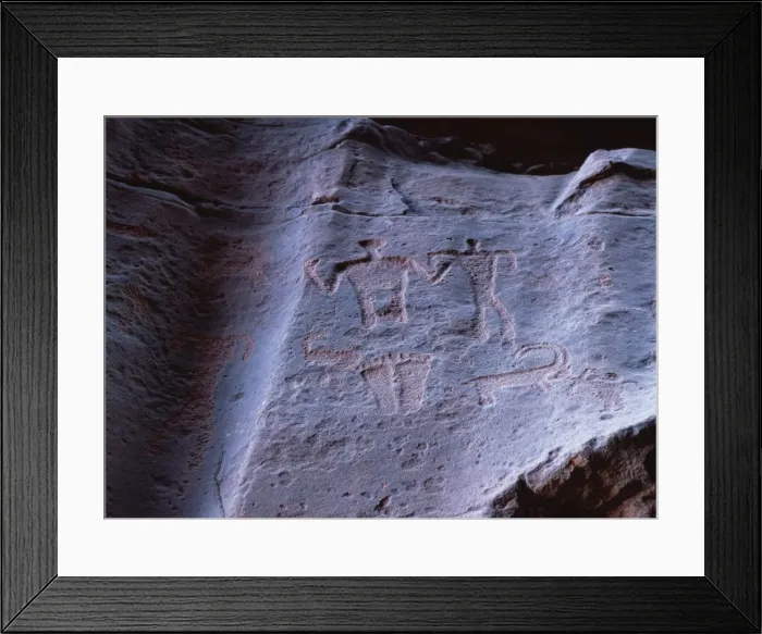 Framed Print : In canyon of Jebel Khazali Framed Print : In canyon of Jebel Khazali