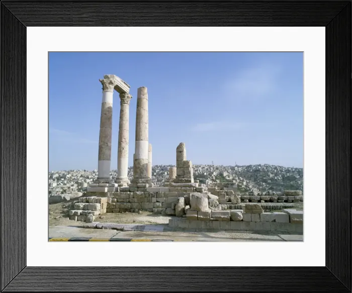 Framed Print : Columns of a Roman temple Framed Print : Columns of a Roman temple