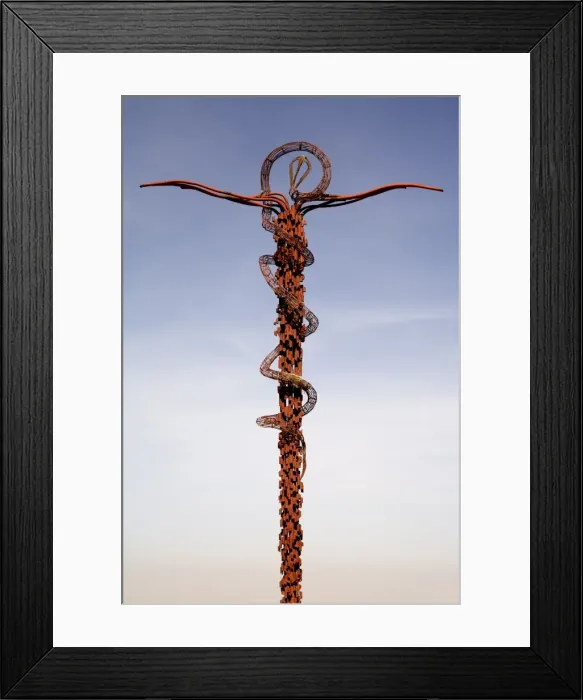 Framed Print : Memorial, Mount Nebo Framed Print : Memorial, Mount Nebo