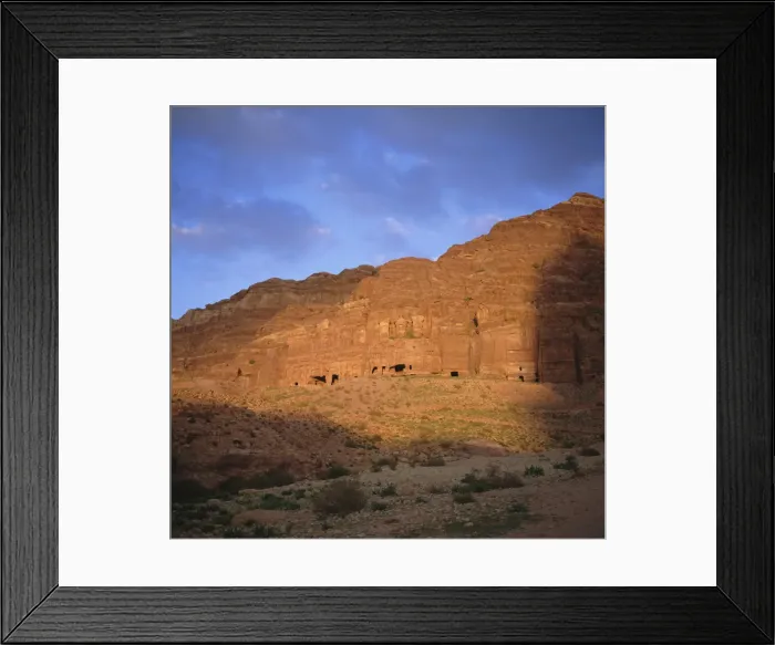 Framed Print : Nabatean Palace Tomb and Corinthian Tomb Framed Print : Nabatean Palace Tomb and Corinthian Tomb