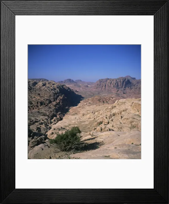 Framed Print : The Umm al-Biyara Massif Framed Print : The Umm al-Biyara Massif