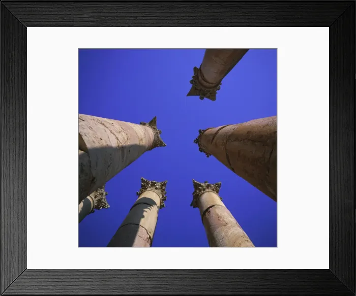 Framed Print : Peristyle of 13m tall columns Framed Print : Peristyle of 13m tall columns