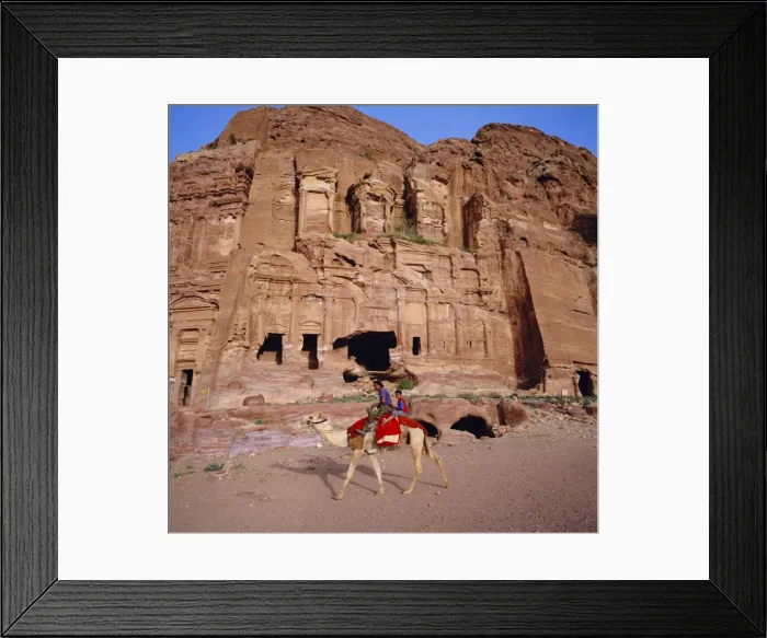 Framed Print : 1st century AD Nabatean Corinthian Tomb Framed Print : 1st century AD Nabatean Corinthian Tomb