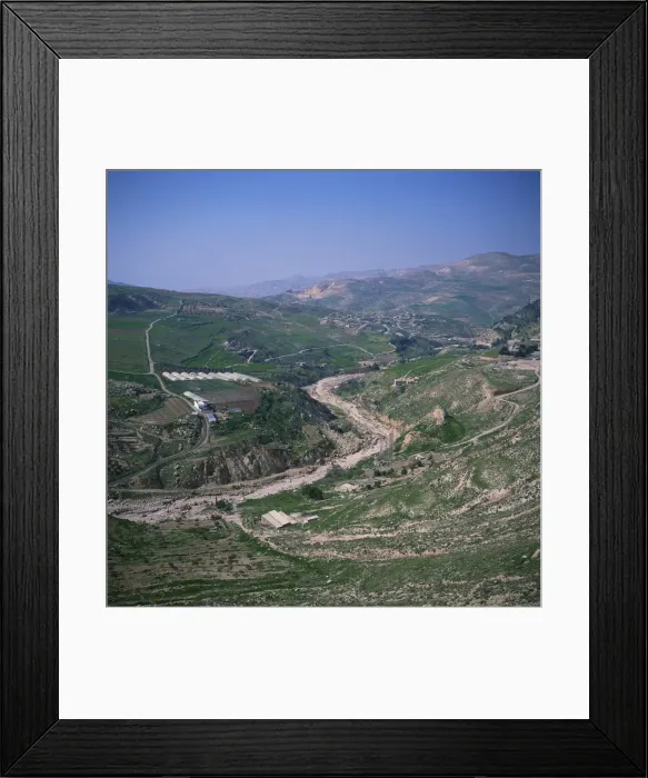 Framed Print : The biblical land of Moab Framed Print : The biblical land of Moab