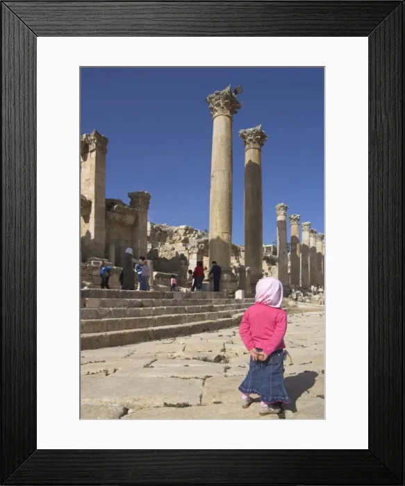 Framed Print : Cardo maximus and Nymphaeum Framed Print : Cardo maximus and Nymphaeum