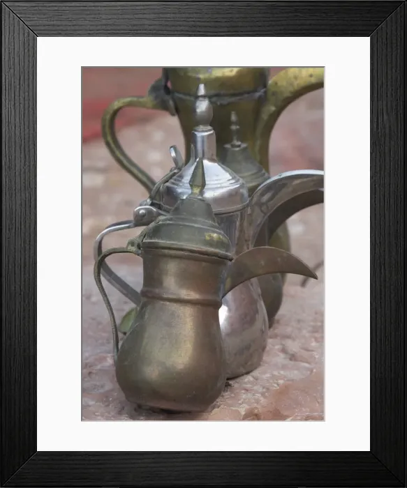 Framed Print : Coffee pots for sale Framed Print : Coffee pots for sale