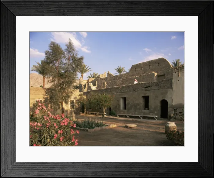 Framed Print : Courtyard of the Mamluke fort Framed Print : Courtyard of the Mamluke fort