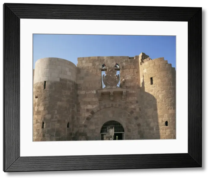 Framed Print : Fort built in the 14th century by the Egyptian Mamluke sultans Framed Print : Fort built in the 14th century by the Egyptian Mamluke sultans