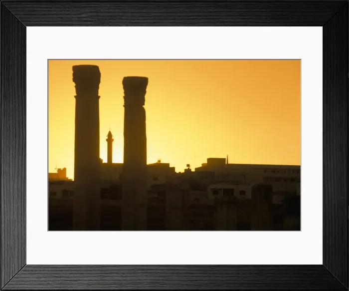 Framed Print : Ruins at sunset Framed Print : Ruins at sunset