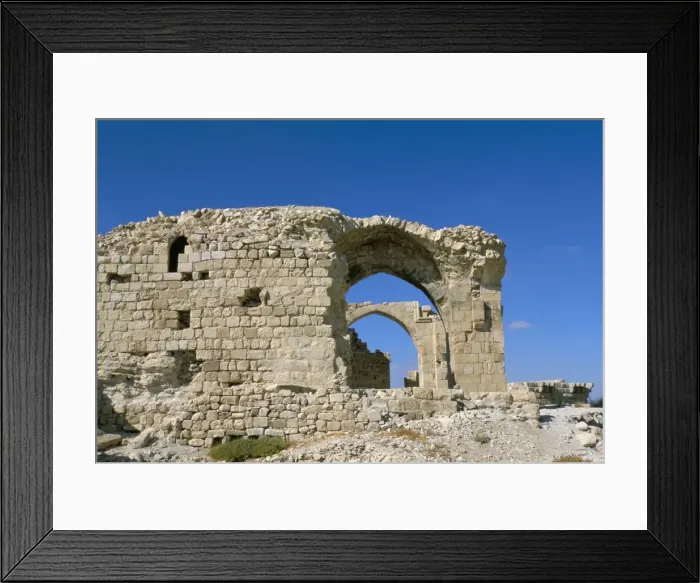 Framed Print : Crusader castle Framed Print : Crusader castle