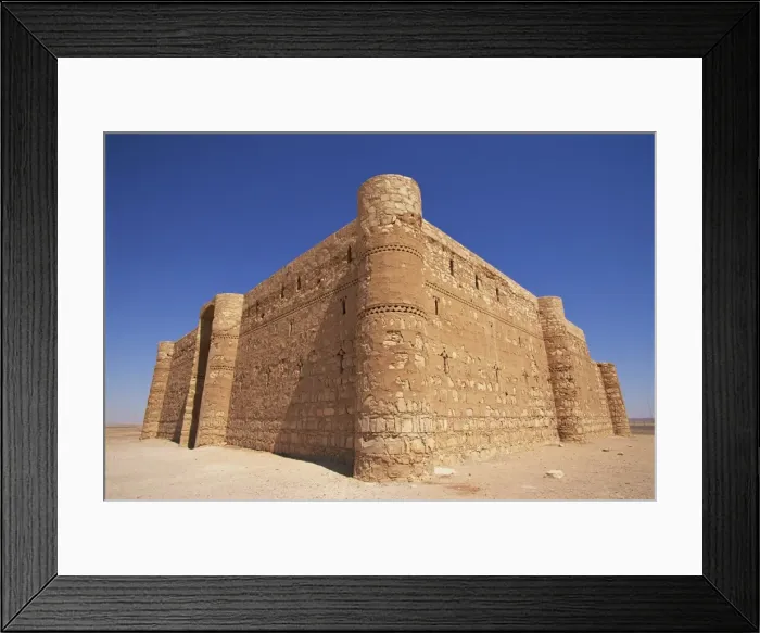 Framed Print : Exterior of Qasr al-Harana Framed Print : Exterior of Qasr al-Harana