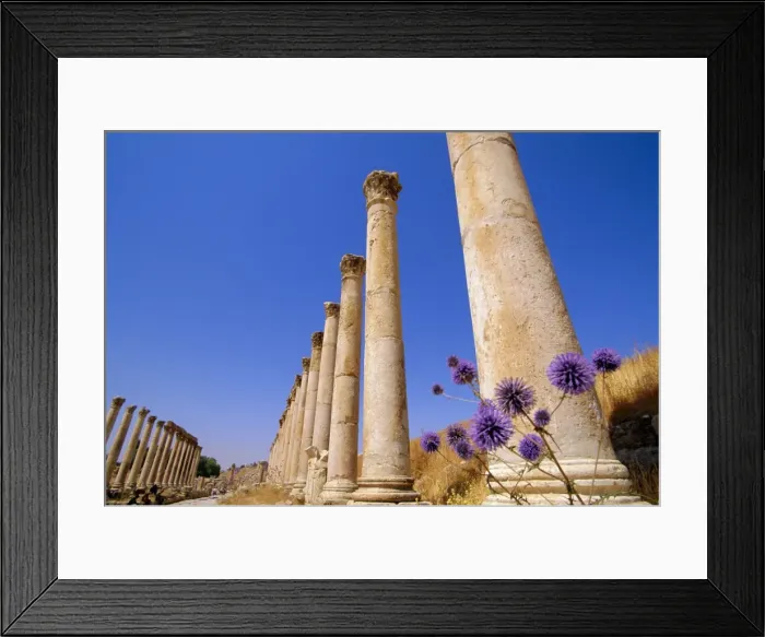 Framed Print : Columns of the Cardo Framed Print : Columns of the Cardo