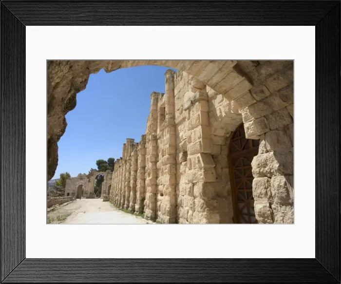 Framed Print : Preserved Roman city Framed Print : Preserved Roman city