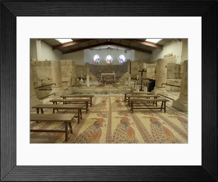 Framed Print : Floor mosaics Framed Print : Floor mosaics