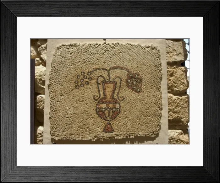 Framed Print : Wall mosaic Framed Print : Wall mosaic