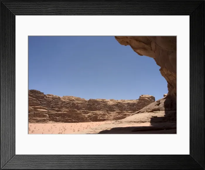 Framed Print : Desert scenery Framed Print : Desert scenery