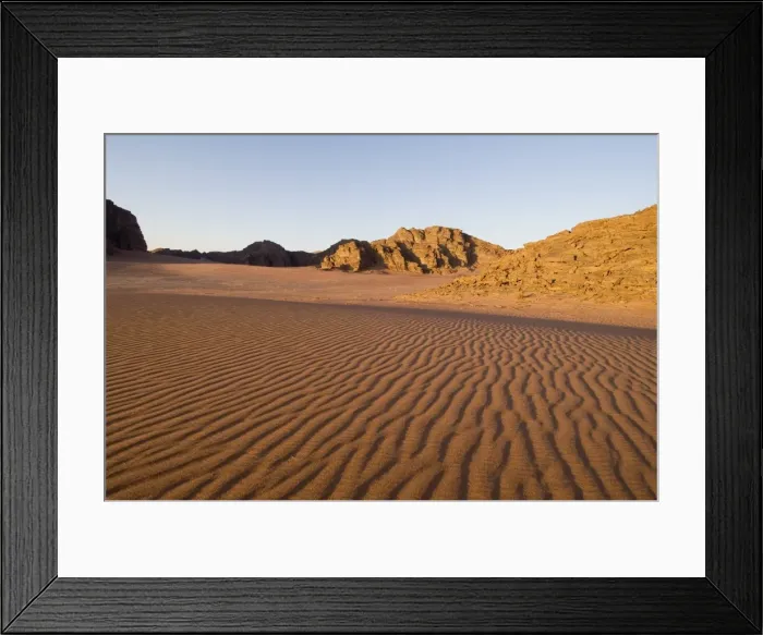 Framed Print : Desert, Wadi Rum Framed Print : Desert, Wadi Rum