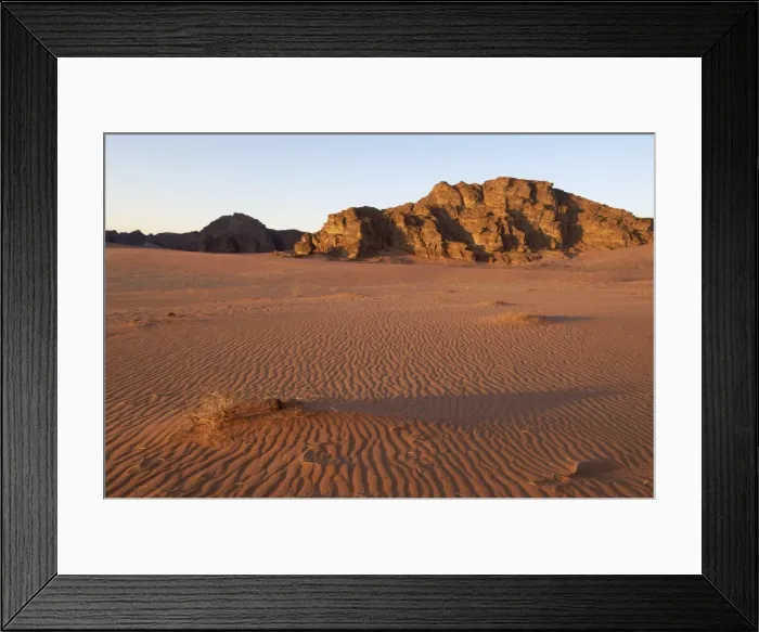 Framed Print : Desert, Wadi Rum Framed Print : Desert, Wadi Rum