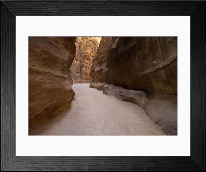 Framed Print : The Siq, Petra