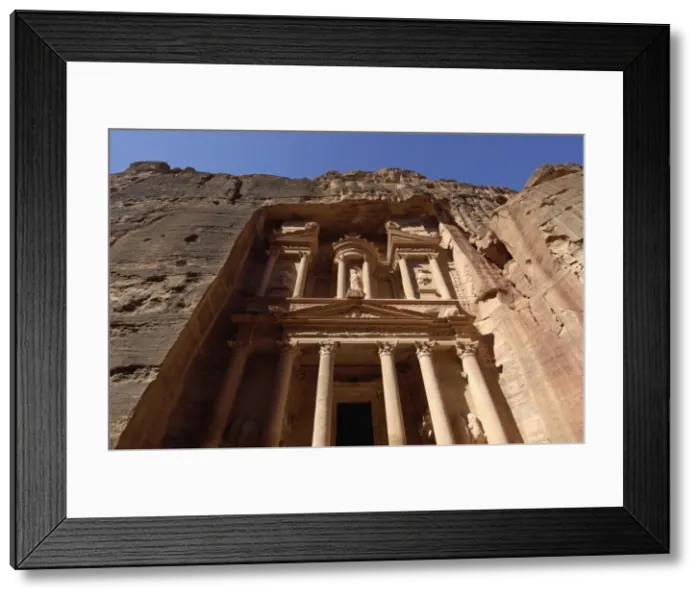Framed Print : The Treasury (Al Khazneh) (El Khazneh) (Al Khazna) Framed Print : The Treasury (Al Khazneh) (El Khazneh) (Al Khazna)