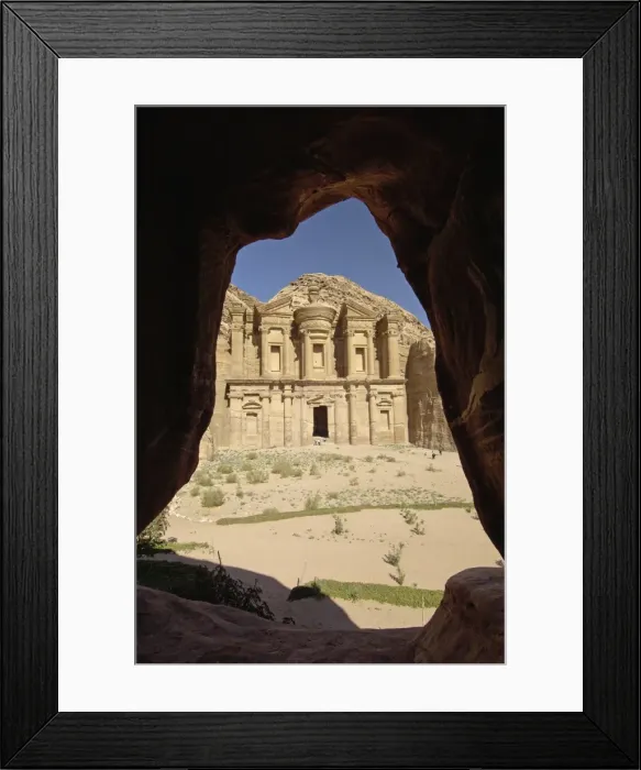 Framed Print : The Monastery (Al Deir) (Ed Deir) Framed Print : The Monastery (Al Deir) (Ed Deir)