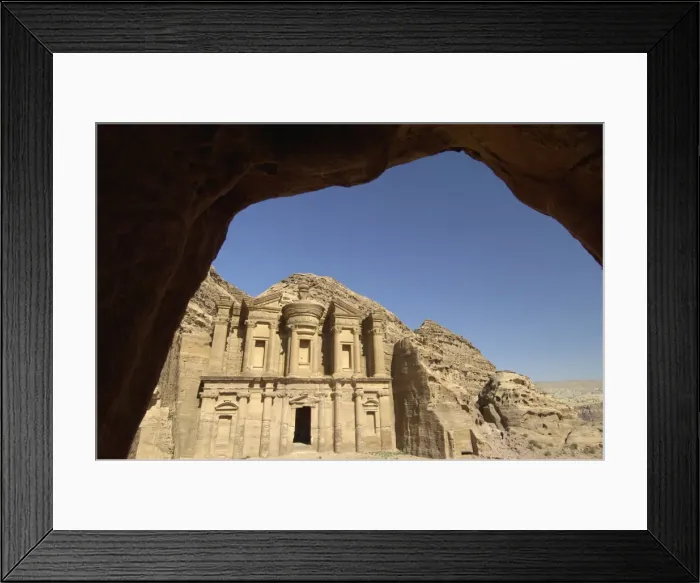 Framed Print : The Monastery (Al Deir) (Ed Deir) Framed Print : The Monastery (Al Deir) (Ed Deir)