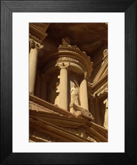 Framed Print : The Treasury (Al Khazneh) (El Khazneh) (Al Khazna) Framed Print : The Treasury (Al Khazneh) (El Khazneh) (Al Khazna)