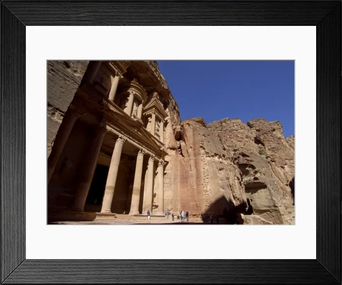 Framed Print : The Treasury (Al Khazneh) Framed Print : The Treasury (Al Khazneh)