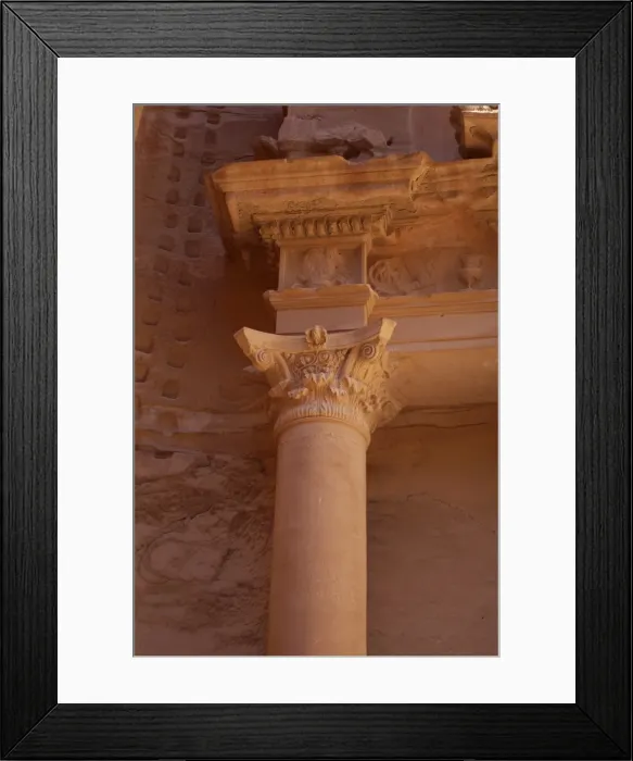 Framed Print : The Treasury building (Al Khazneh) Framed Print : The Treasury building (Al Khazneh)