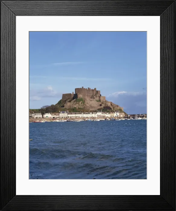 Framed Print : Mont Orgueil Framed Print : Mont Orgueil