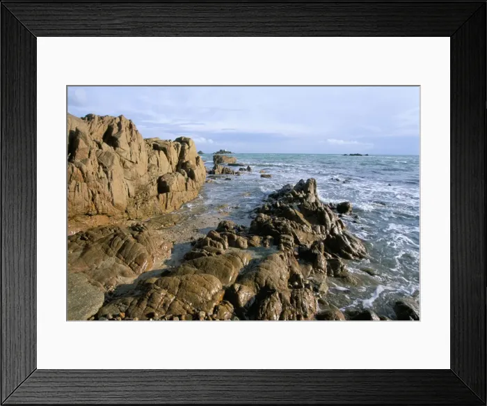 Framed Print : Corbiere Point, St Framed Print : Corbiere Point, St