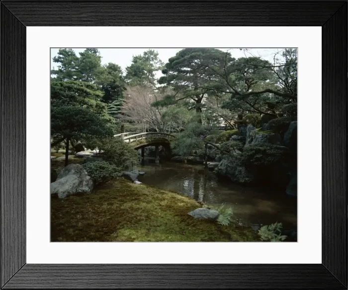 Framed Print : Garden, Old Imperial Palace Framed Print : Garden, Old Imperial Palace