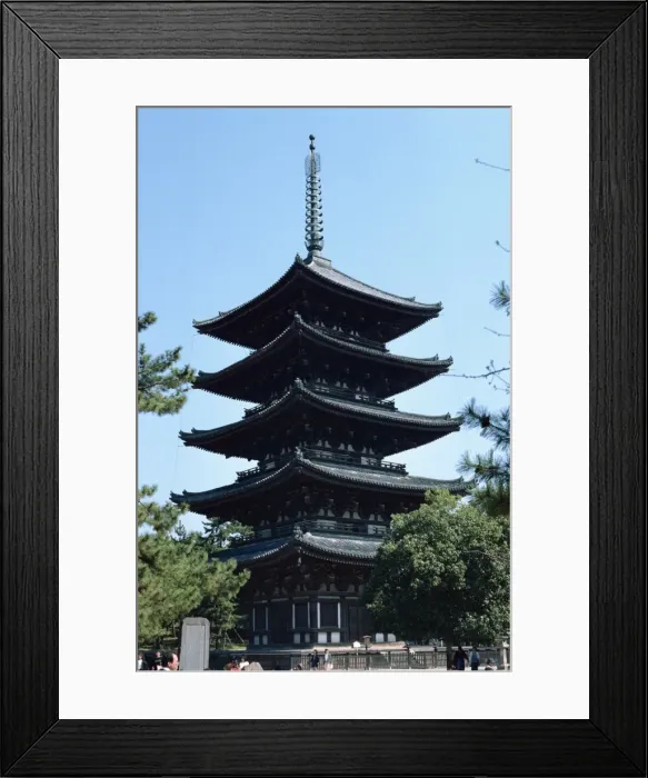 Framed Print : Kofukuji Temple Framed Print : Kofukuji Temple