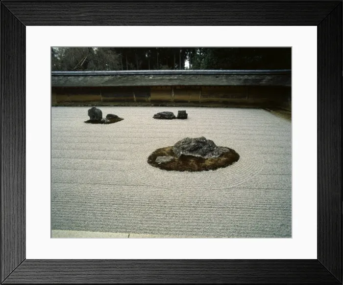 Framed Print : Ryoanji Temple Framed Print : Ryoanji Temple