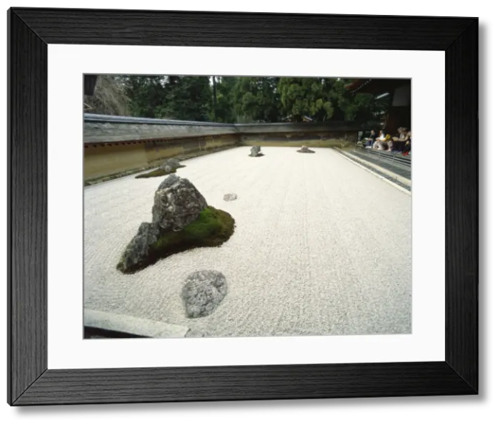 Framed Print : Ryoanji Temple Framed Print : Ryoanji Temple