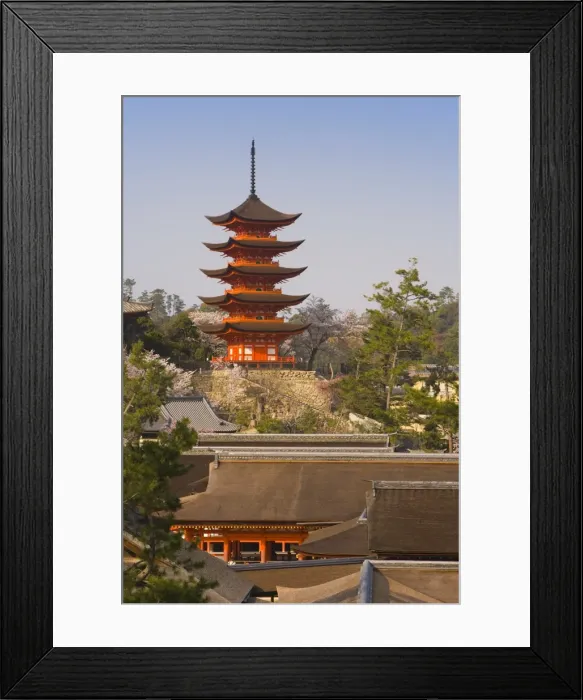 Framed Print : The famous five-storey pagoda dating from 1407 Framed Print : The famous five-storey pagoda dating from 1407