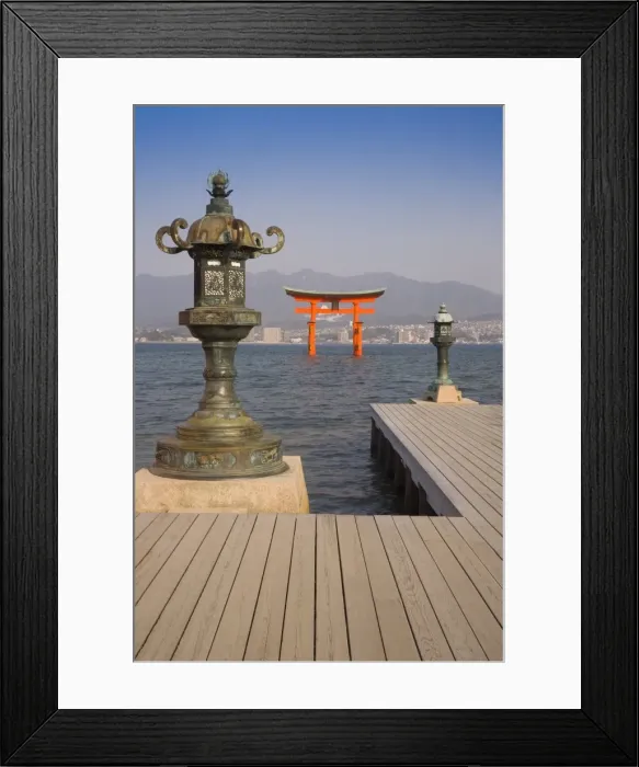 Framed Print : The vermillion coloured O-Torii (Grand Gate) of the Shinto shrine Framed Print : The vermillion coloured O-Torii (Grand Gate) of the Shinto shrine