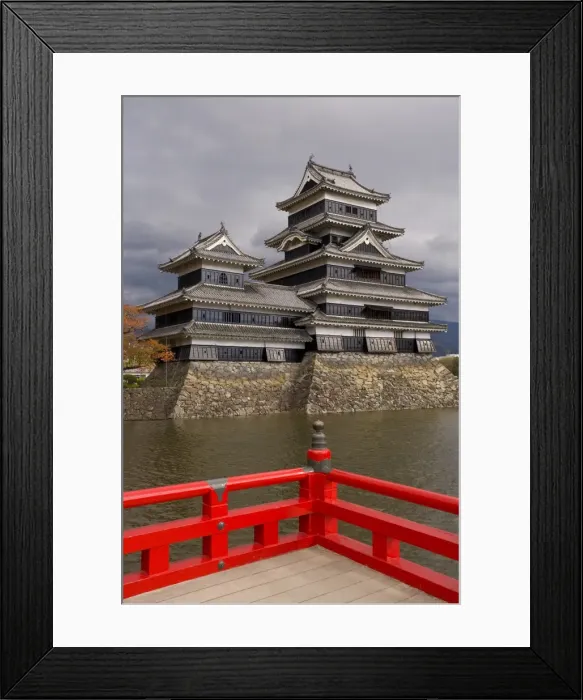Framed Print : Matsumoto-jo (Matsumoto Castle) Framed Print : Matsumoto-jo (Matsumoto Castle)
