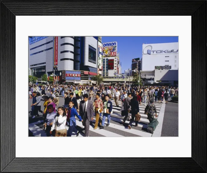 Framed Print : Shibuya-ku