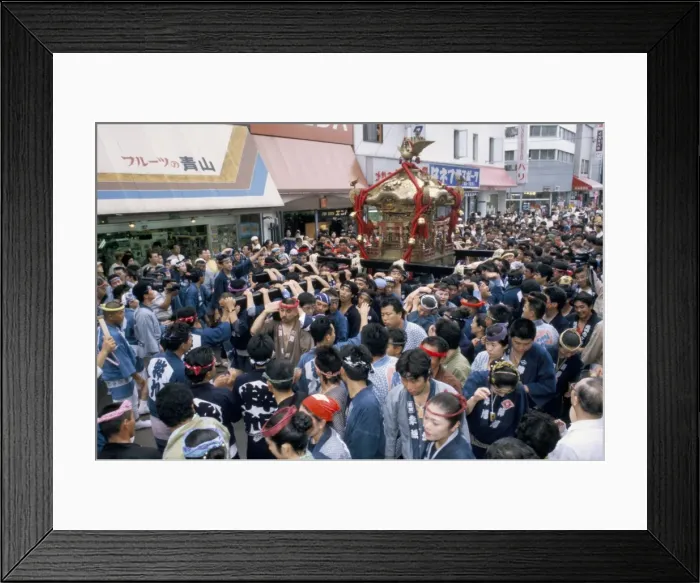 Framed Print : Portable shrine (Mikoshi) Framed Print : Portable shrine (Mikoshi)