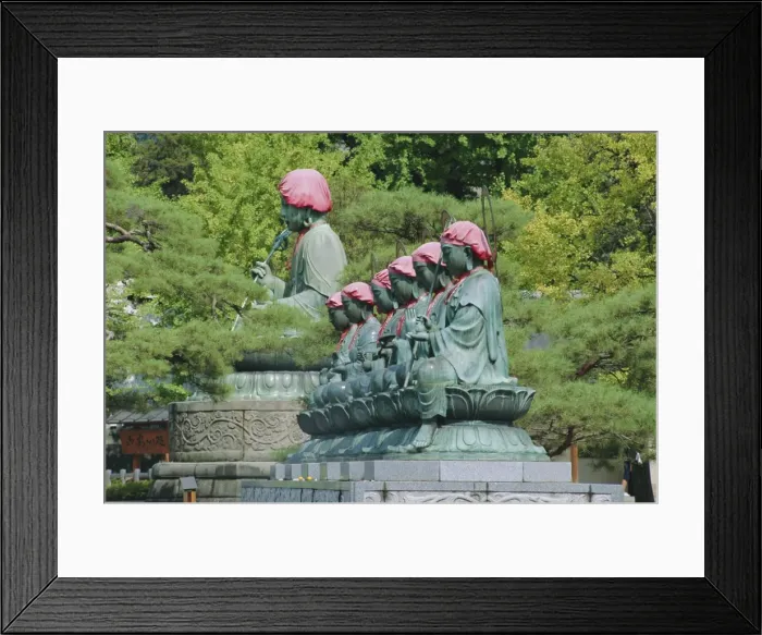 Framed Print : Buddha statues Framed Print : Buddha statues