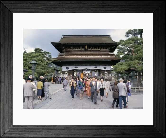 Framed Print : Zenko-ji temple Framed Print : Zenko-ji temple