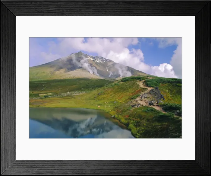 Framed Print : Sulphur vents, Mt Framed Print : Sulphur vents, Mt