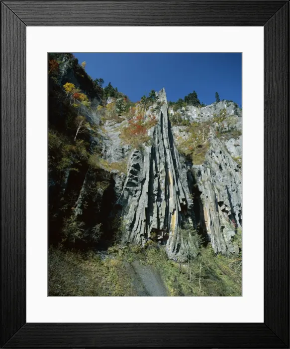 Framed Print : Rock formations Framed Print : Rock formations