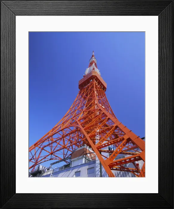 Framed Print : The Tokyo Tower Framed Print : The Tokyo Tower