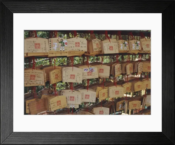 Framed Print : Prayer tablets Framed Print : Prayer tablets
