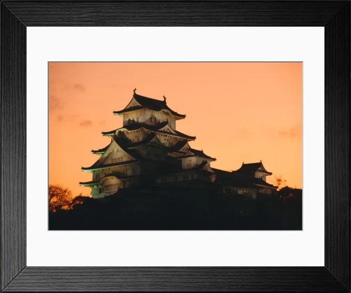Framed Print : Hakuro-jo (White Egret) Castle Framed Print : Hakuro-jo (White Egret) Castle