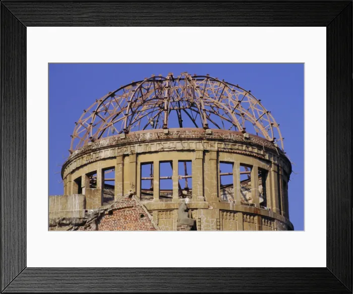 Framed Print : Atomic Dome Memorial Framed Print : Atomic Dome Memorial