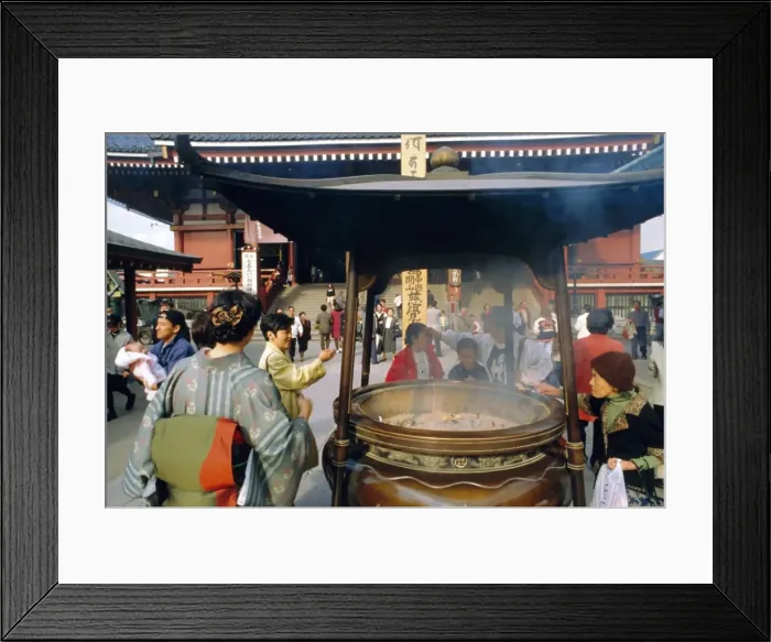 Framed Print : Senso-ji Temple Framed Print : Senso-ji Temple