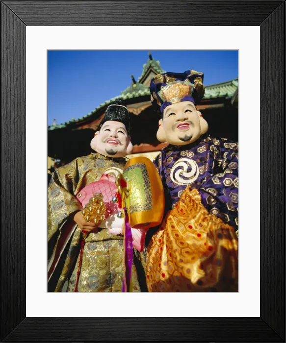 Framed Print : Festival costumes Framed Print : Festival costumes